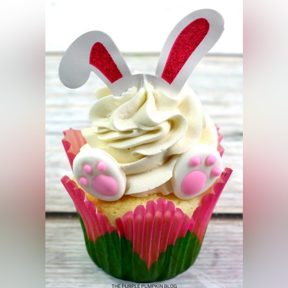 Wilton Bunny Ears Cupcakes Toppers 24 pcs. NWT - Picture 4 of 6